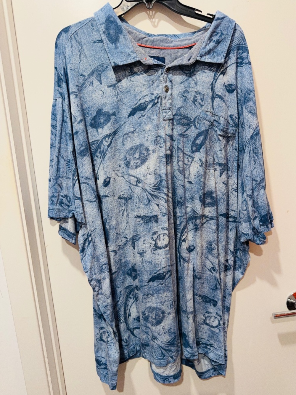 Men's Big & Tall Tommy Bahama Golf Shirt 100% Cotton 5XB